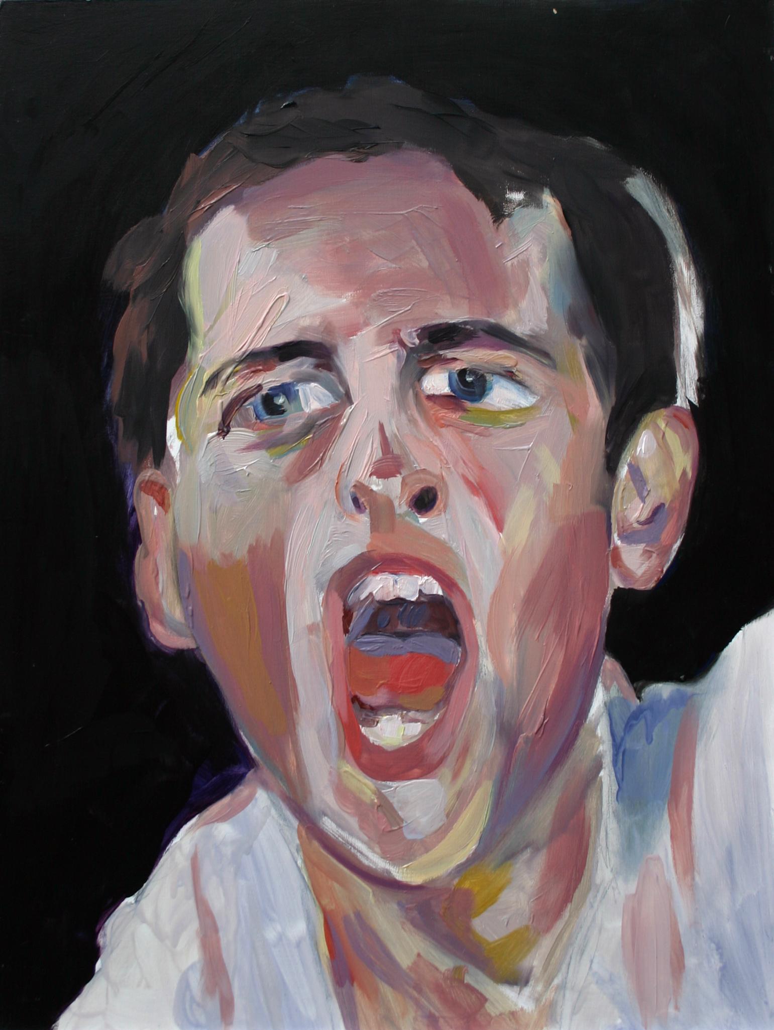 Front Row Boy Brown Hair White Top Blur 2010 Degreeart Com