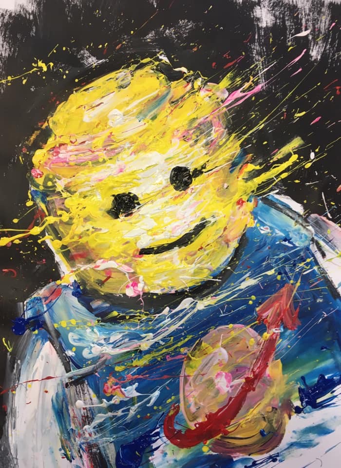 lego painting