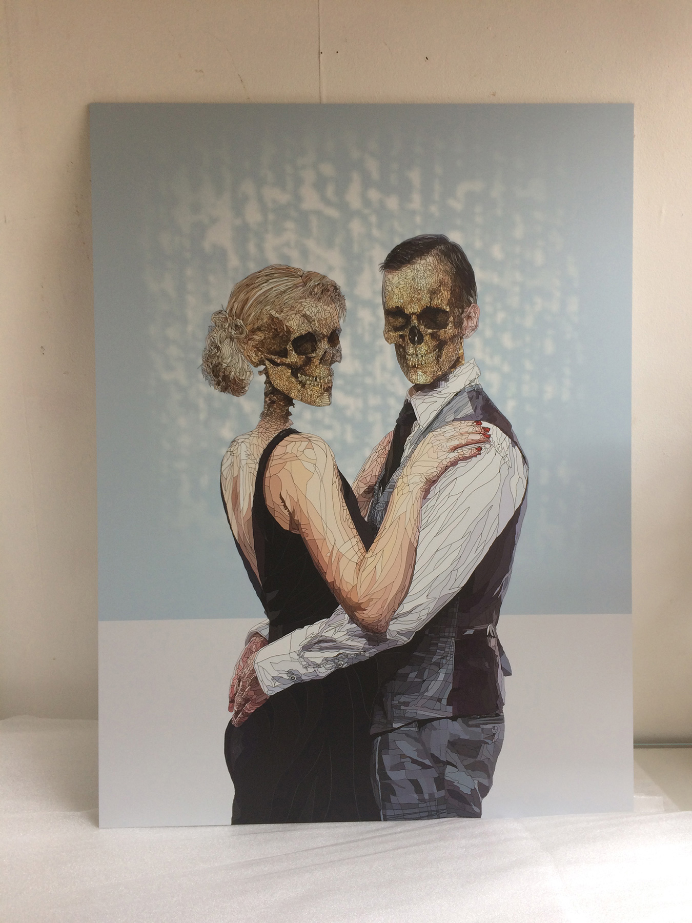 The Danse Macabre | UV limited edition print on aluminium | 1 of 3