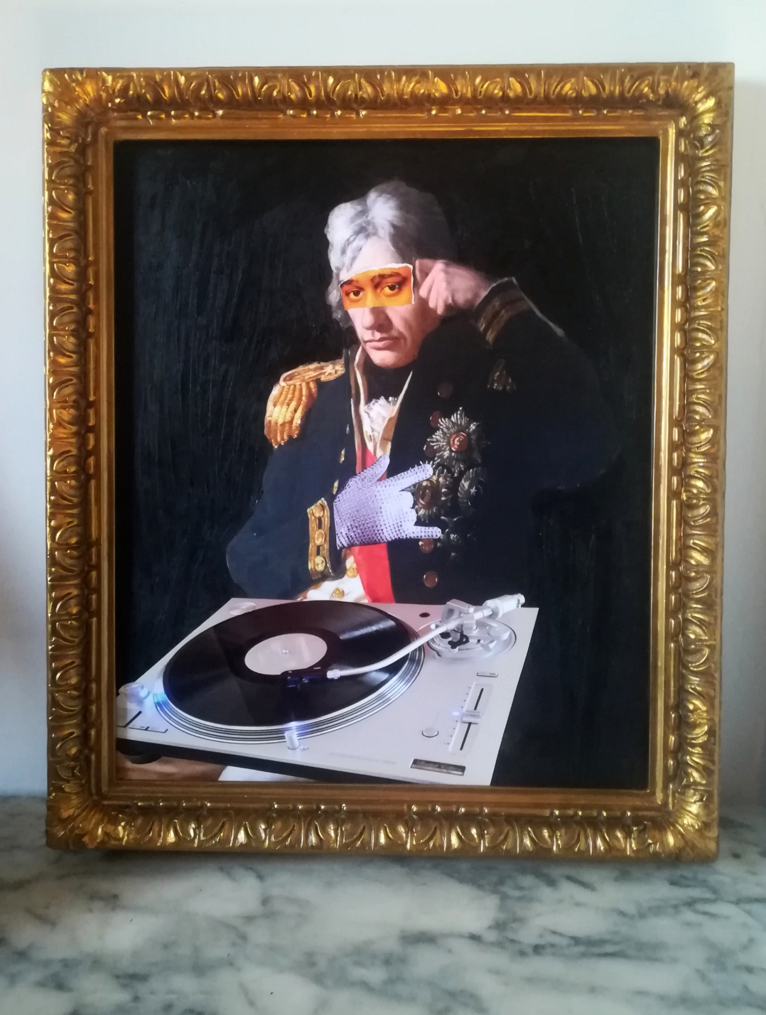 Grandmaster Admiral Lord Nelson 1853 Photobombed By Rapper Degreeart Com The Original Online Art Gallery