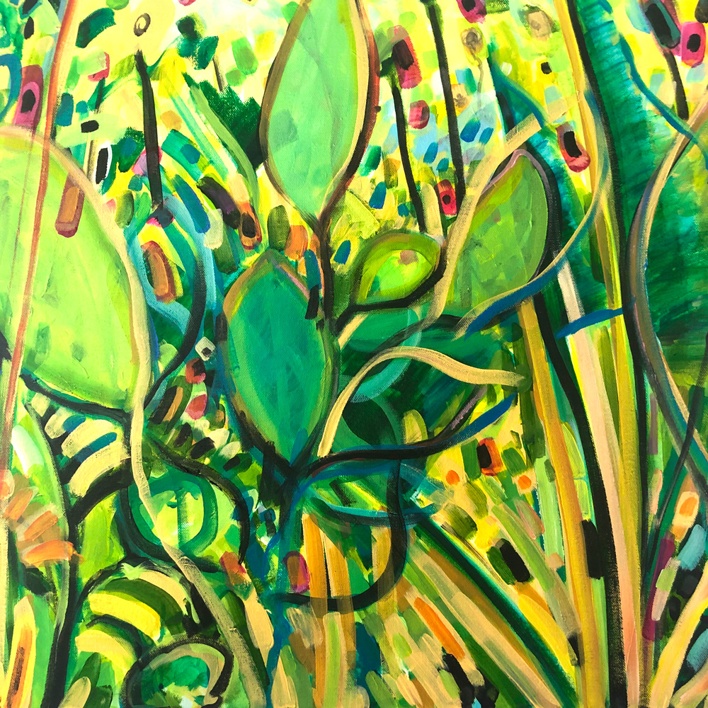 Rubber Plant Abstract III | DegreeArt.com The Original Online Art Gallery