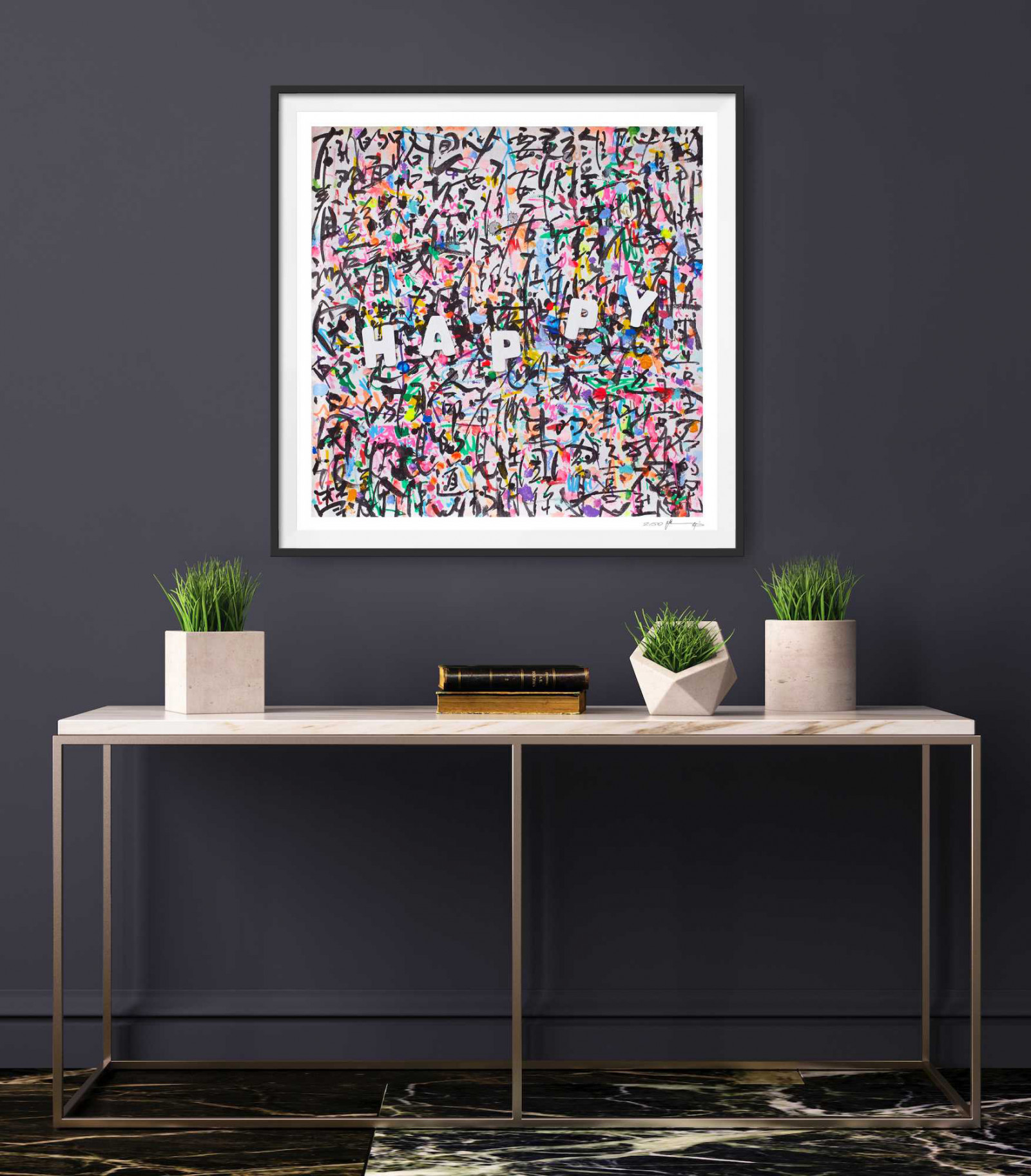 絵画 HAPPY 2 Happy II - Limited edition art print | DegreeArt.com The