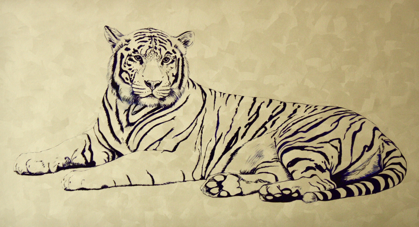 Endangered Species Series | Bengal Tiger  The Original  Online Art Gallery