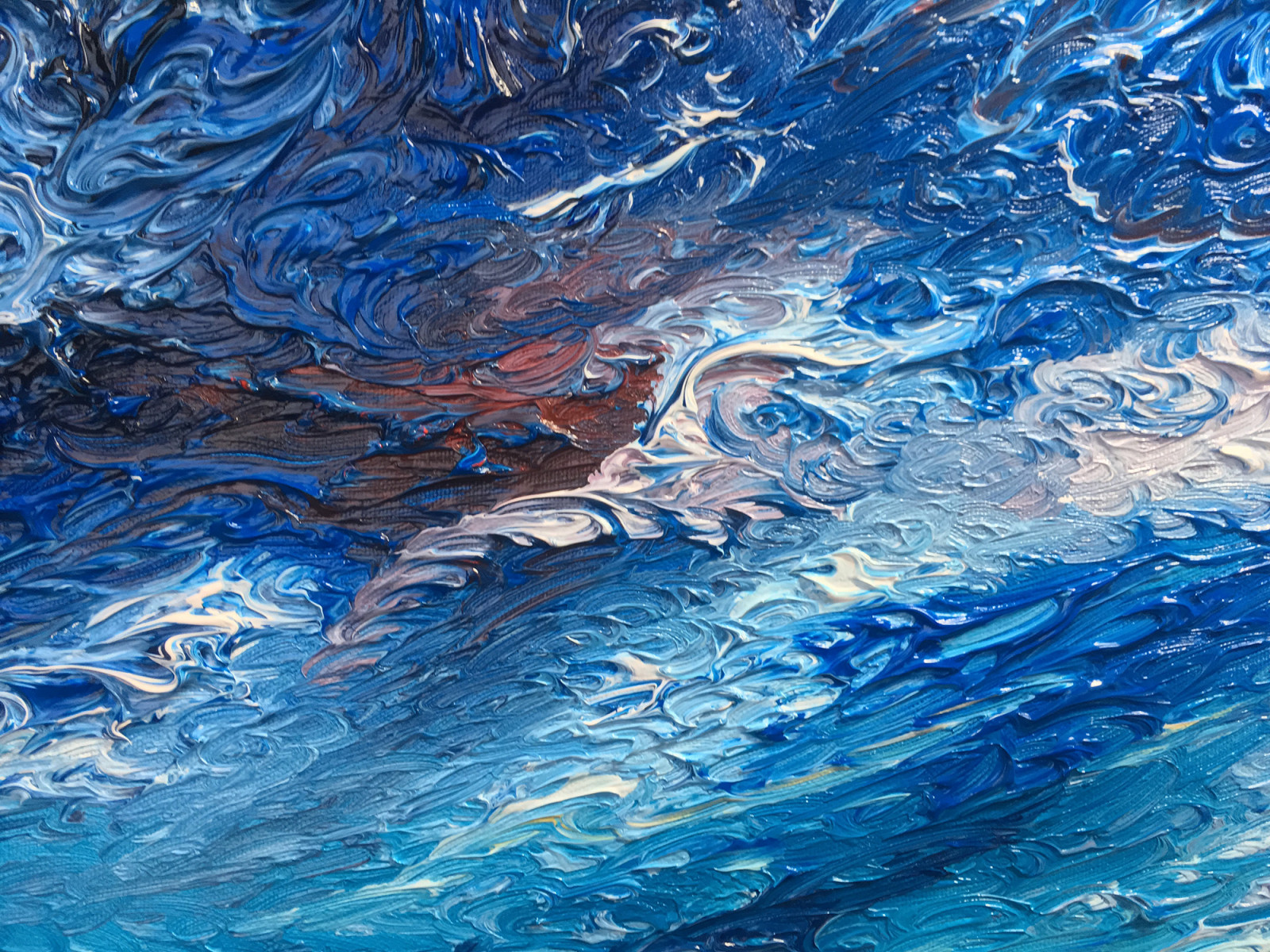 Premiers Symptomes | Oil on canvas | 122 x 92 cm | 2018