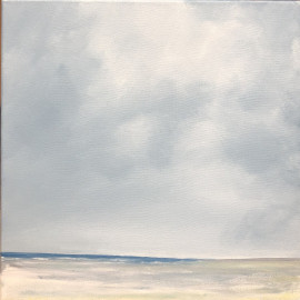 A small seascape painting 