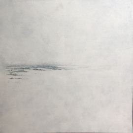 A minimalist landscape painting 