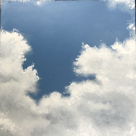 Cloudscape painting 