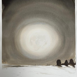 Moonshine 2 Ink painting