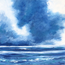 Seascape in blue