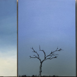 A triptych if trees