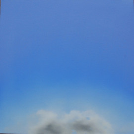 Original oil painting, Cloudscape