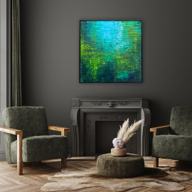 Earthwater II in a room