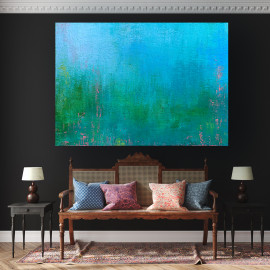 Enthralled in a room