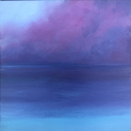 After sunset painting 