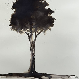 Safe Arbor 1 Ink painting