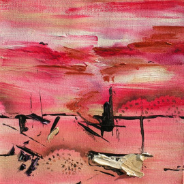 Landscape Moods 55: Pink Lace