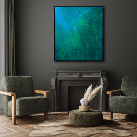 Luminous V in a room