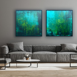 Luminous X and XI as a pair in a room 