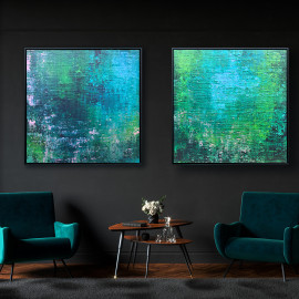 Verve V and VI as a pair in a room